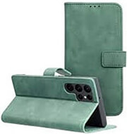 forcell tender book case for samsung galaxy s22 green photo