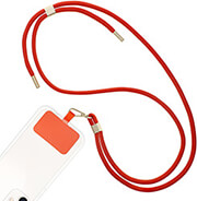 4smarts universal necklace phone pad red orange photo