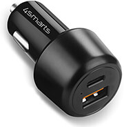 4smarts car charger voltroad ultimate 83w pd qc black photo