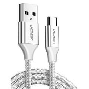 ugreen charging cable us288 type c silver 2m 60133 3a photo