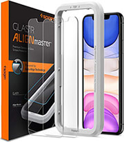 spigen align glastr 2 pack for iphone 11 xr photo