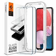 spigen alignmaster glastr 2 pack for galaxy a13 photo