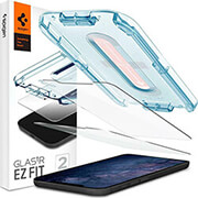 spigen tempered glass tr ez fit 2p for iphone 12 mini photo