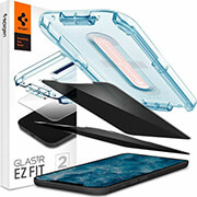 spigen tempered glass tr ez fit 2p for iphone 12 pro photo