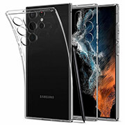 spigen liquid crystal clear for galaxy s22 ultra photo