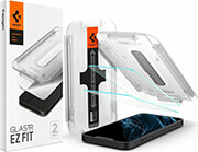 spigen tr ez fit tso 2 pack for iphone 14 plus iphone 13 pro max photo