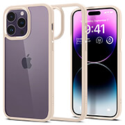 spigen ultra hybrid sand beige for iphone 14 pro max photo