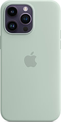 apple iphone 14 pro max silicone case with magsafe succulent mpty3 photo