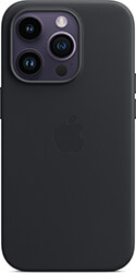 apple iphone 14 pro leather case with magsafe midnight mppg3 photo apple iphone 14 pro leather case with magsafe midnight mppg3 photo