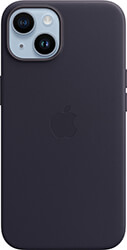 apple iphone 14 leather case with magsafe ink mpp63 photo