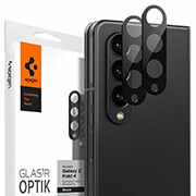 spigen glass optik 2 pack black for samsung galaxy z fold4 photo