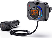 savio tr 14 fm transmitter with bluetooth and pd charger