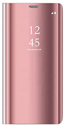 smart clear view case for samsung galaxy s21 fe 5g pink photo