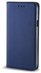 smart magnet case for honor x7 navy blue photo