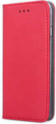 smart magnet case for oppo reno 7z 5g global reno 7 lite 5g reno 8 lite 5g red photo