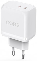 forever core smart pd wall charger 2xusb c 45w photo