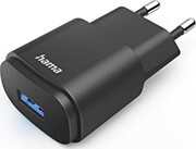hama 201644 charger with usb a socket 6 w black photo