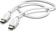 hama 183328 charging data cable usb type c usb type c 15 m white photo