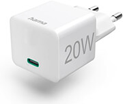 hama 201650 fast charger usb c pd qualcomm mini charger 20 w white photo