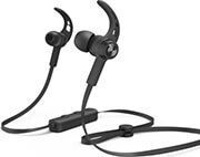 hama 184121 freedom run bluetooth headphones in ear microphone ear hook black photo