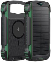 4smarts solar power bank wireless qi rugged titanpack ultimag 20000mah green photo