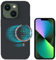 4smarts liquid silicone case cupertino for apple iphone 14 plus black photo