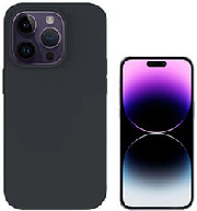 4smarts liquid silicone case cupertino for apple iphone 14 pro max black photo