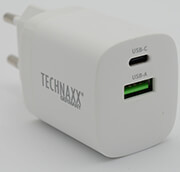 technaxx tx 198 30w usb dual port fast charger photo