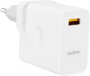 wall charger realme superdart 30watt usb white photo