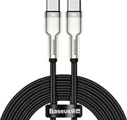 baseus cable cafule usb type c to usb type c 100w 2m black photo