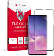 forcell flexible nano glass 5d for samsung galaxy s10 black hot bending photo