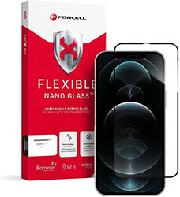 forcell flexible nano glass 5d for iphone 12 pro max black photo