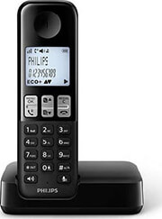 philips d2501b grs asyrmato tilefono me anoixti akroasi fotizomeni othoni fragi kliseon mayro gr photo
