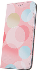 smart trendy coloured case for iphone 14 plus 67 pastel circular photo