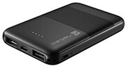 natec npb 1940 trevi compact 5000mah 2x usb a 1x usb c powerbank black photo