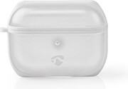 nedis approce100tpwt airpods pro case transparent white photo