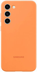 silicone case for samsung galaxy s23 s916 orange ef ps916to photo