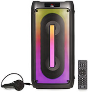 osio obt 8020 forito ixeio bluetooth me usb led aux tf rc fm tws kai ens mikrofono 60w photo