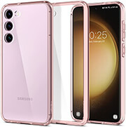 spigen ultra hybrid rose crystal for samsung galaxy s23 photo