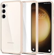 spigen ultra hybrid sand beige for samsung galaxy s23 photo