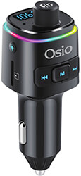 osio oft 4240bt fm transmitter me led hands free fortisti aytokinitoy bluetooth micro sd kai 2 usb