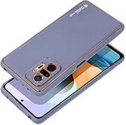 leather case for xiaomi redmi note 12 5g blue photo