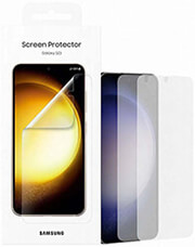 plastic screen protector for samsung galaxy s23 s911 full glue transparent ef us911ct photo