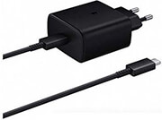 samsung wall charger ta845 45w 1x type c with type c cable black bulk photo