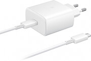 samsung wall charger ta845 45w 1x type c with type c cable white bulk photo