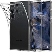spigen liquid crystal clear for samsung galaxy s23 ultra photo