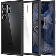 spigen ultra hybrid black for samsung galaxy s23 ultra photo