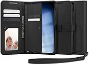 spigen wallet s plus black for samsung galaxy s23  photo
