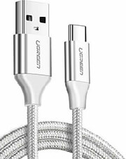 charging cable ugreen us288 type c silver 3m 60409 3a photo