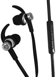 esperanza eh201 earphones with microphone and volume control eh201 black silver photo